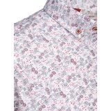 DStreet Koszula męska z krótkim rękawem biała | Shoptok.si