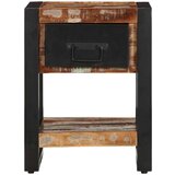 Maison Chic Nočna omarica - Nočna miza večbarvna 35x34x45 cm trden predelan les, (21688992) Cene