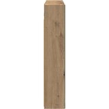  Kopalniška ogledalna omara s polico Oreh 80 x 14.5 x 70 cm, (5000233133) | Shoptok.si