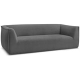 Bobochic Paris Temno siva sedežna garnitura iz rebrastega žameta 242 cm Giorgia – | Shoptok.si