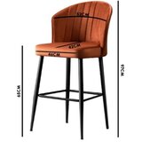 Hanah home set 2 barske stolice rubi black | ePonuda.com