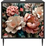  Kupaonski ormar BORNE Crni hrast 60 x 40 x 61 cm | shoptok.hr