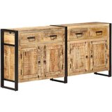 vidaXL Komoda od masivnog drva manga 172 x 35 x 80 cm | shoptok.hr