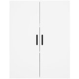 Visoka komoda bijela 69,5x34x180 cm konstruirano drvo | shoptok.hr