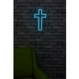 Wallity Zidna LED dekoracija Cross Sign, 375 cm, IP67, 12V, Plava | ePonuda.com