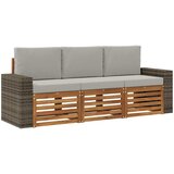  Setovi sofa 3 kom. Čvrsto drvo akacije | shoptok.hr