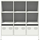  Visoka komoda bijela 101,5x39x103,5 cm čelična | Eponuda.com