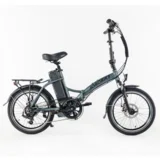 Lahko električno mestno kolo Sam, zložljivo, 36 V 13 Ah 486 Wh, sivo, (5000038843)