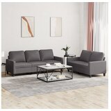 vidaXL 2-dijelni set sofa s jastucima sivi od umjetne kože Cijene