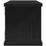  Zidne police 2 kom crni hrast 75x18x20 cm konstruirano drvo | Eponuda.ba