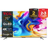 Tcl televizor 75C645 75", 4K, hdr, qled, 60Hz, google tv, crni | ePonuda.com