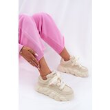 GOE Ladies Leather Sneakers On A Massive Platform | shoptok.hr