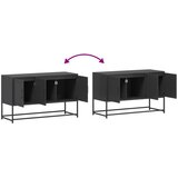TV ormarić crni 100,5x39x60,5 cm čelični | shoptok.hr