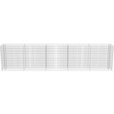  Gabionska sadilica od pocinčanog čelika 450 x 50 x 100 cm | shoptok.hr