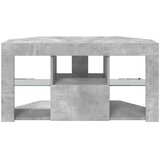  Kotni LED TV ormar 100 x 40 x 50 cm Betonski sivi | shoptok.hr