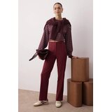 TRENDYOLMILLA ženske pantalone TWOSS21PL0093, Bordeaux-Burgundy | Eponuda.com