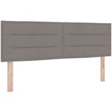 vidaXL Naslon za glavo z linijskim dizajnom taupe 140 cm iz tkanine, (22049249) Cene