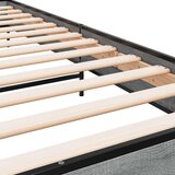  Okvir za krevet boja hrasta 100x200cm konstruirano drvo i metal | shoptok.hr