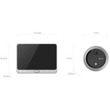 Ezviz DP2 2K video intercom system 3 MP 10.9 cm (4.3) Silver | shoptok.hr