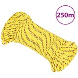  Brodski konop žuti 3 mm 250 m od polipropilena | shoptok.hr