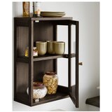 House Nordic Tamno smeđa viseća vitrina u dekoru hrasta 40x60x20 cm Zamora – | shoptok.hr