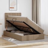 Krevet s od storage s madracem Kapućino 120 x 200 cm Lažna koža | Eponuda.ba