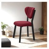 Hanah home trpezarijska stolica elma burgundy | Eponuda.com