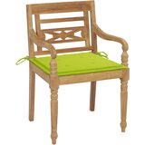 The Living Store Batavia stoli z blazinami 8 kosov trdna tikovina - Batavia Stol, (21494360) | Shoptok.si