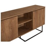 Kalune Design Nizka komoda v orehovem dekorju v naravni barvi 140x72 cm Rodez – | Shoptok.si