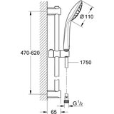 Grohe 27333000 Vitalio Joy 110 tuš set brez armature | Shoptok.si
