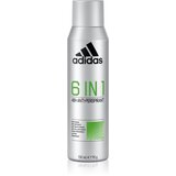 Adidas 6 in 1 antiperspirant za moške 150 ml | Shoptok.si