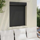  Roletna Antracit 80 x 100 cm Aluminij i poliuretan - Antracit 80 x 100 cm | shoptok.hr