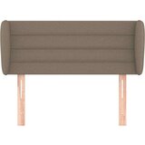  Vzglavje z ušesi taupe 83x23x78/88 cm blago | Shoptok.si
