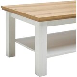 Mömax Klubska Miza Korsika, Bela, Barve Hrasta | Shoptok.si