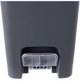 Orion Siva plastična kanta za smeće s pedalom 15 l Premier – | shoptok.hr