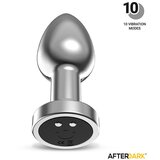 Afterdark Dimpor Metal Vibrating Anal Plug Size S | shoptok.hr
