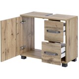 MID.YOU Omarica Za Pod Umivalnik Milan, Barva Hrasta | Shoptok.si