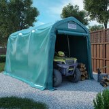 vidaXL Garažni &scaron;otor PVC 2,4x3,6 m zelen cene