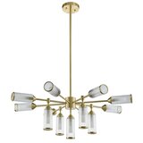  Endon 106256 - Luster na šipci TOUR 13xG9/3W/230V mesing | Eponuda.com