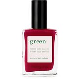Manucurist green nail polish red & burgundy - pomegranate Cene