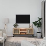 The Living Store TV omarica 105x30x45 cm inženirski les in železo - TV Omarica, (21376297) Cene