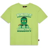 ninjago majica kratkih rukava, jarko zelena