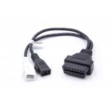VHBW adapter sa audi / vw / seat / škoda 2x2-pin na OBD2 | shoptok.hr