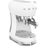 Smeg ECF02WHEU Espresso aparat za kavu u stilu 50-ih, bijeli, rucka za filter | shoptok.hr