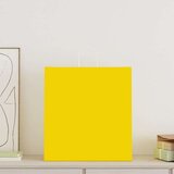  Papirnate vrećice 250 kom s ručkama žute 45x17x48 cm | shoptok.hr