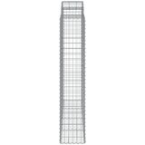  Lučne gabionske košare 3 kom 200x50x200/220cm pocinčano željezo | shoptok.hr