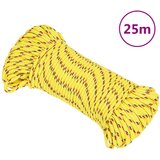 vidaXL Brodski konop žuti 4 mm 25 m od polipropilena Cijene