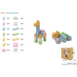 Kockice za slaganje za bebe u pastelnim bojama - 43 elementa | shoptok.hr