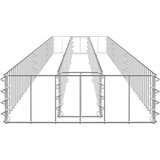 vidaXL gabionska povišena gredica od pocinčanog čelika 270x30x10 cm | shoptok.hr