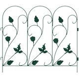  Vrtna Ograda 5 pcs Zelena Čelik | shoptok.hr